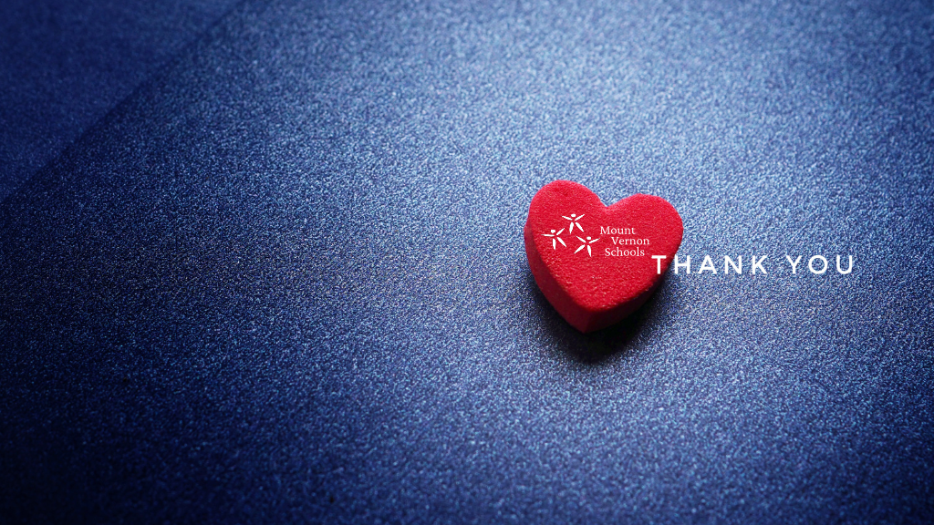 picture of a heart with the word thank you