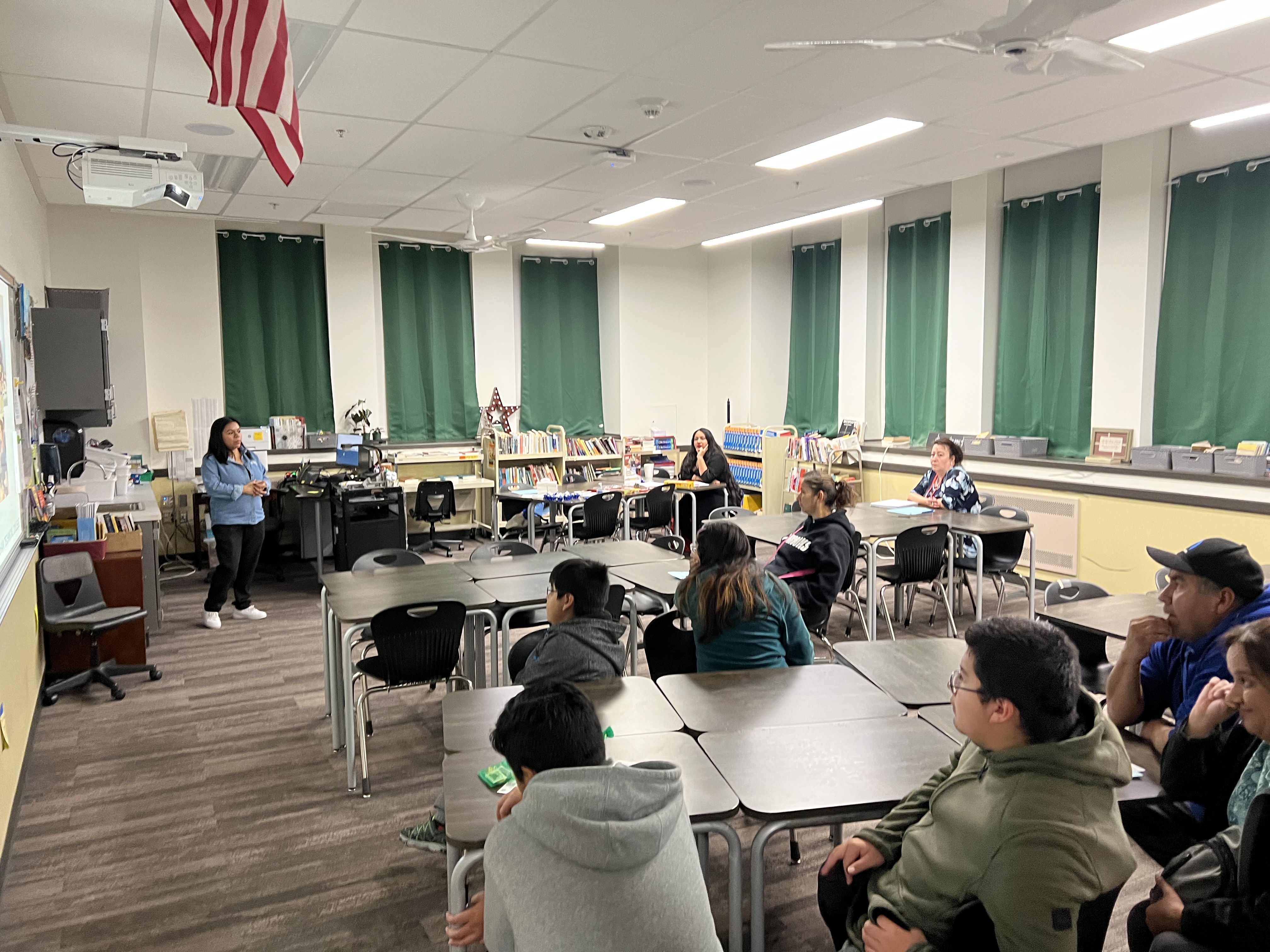 college and career night attendees