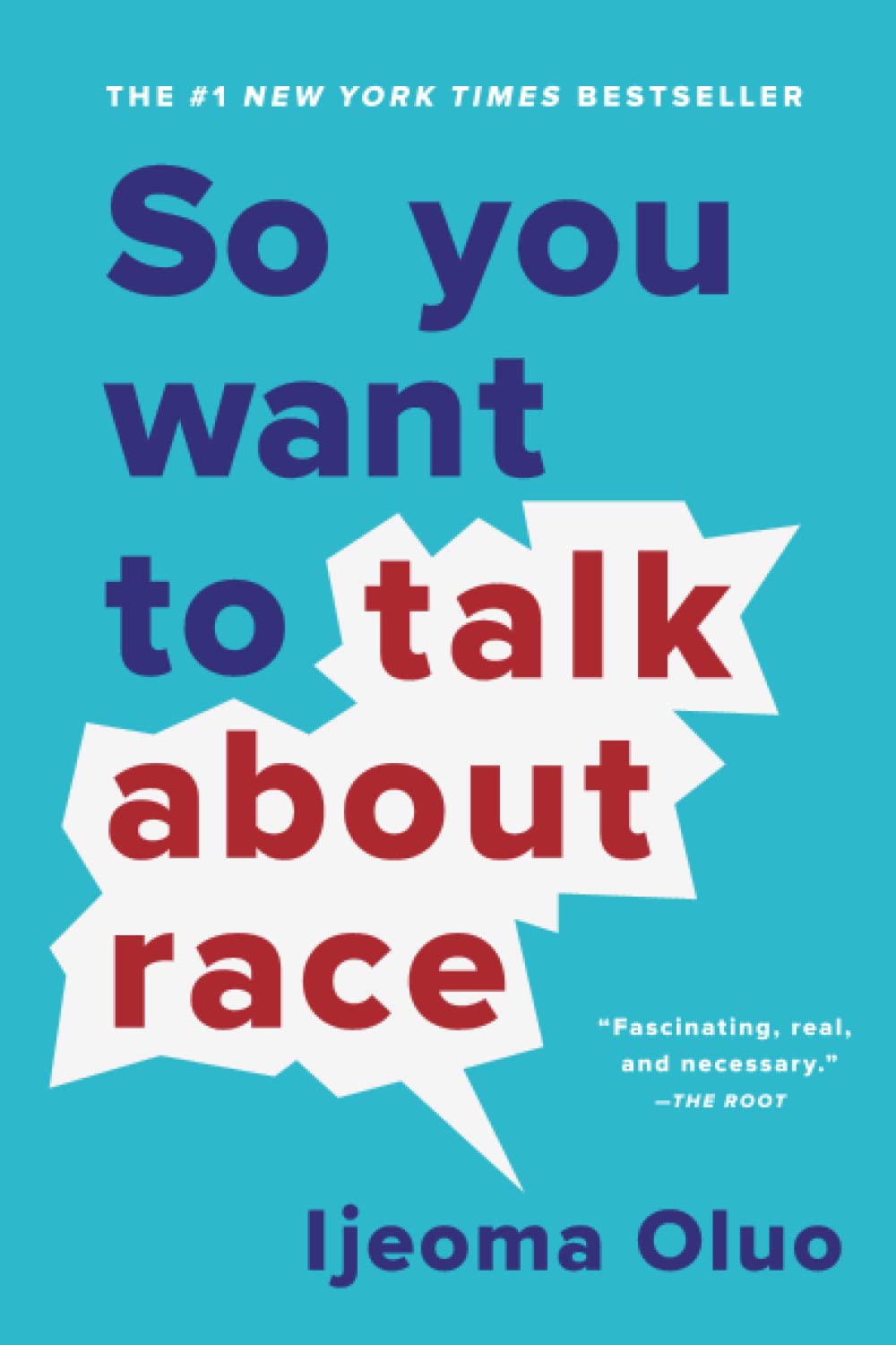 book cover so you want to talk about race
