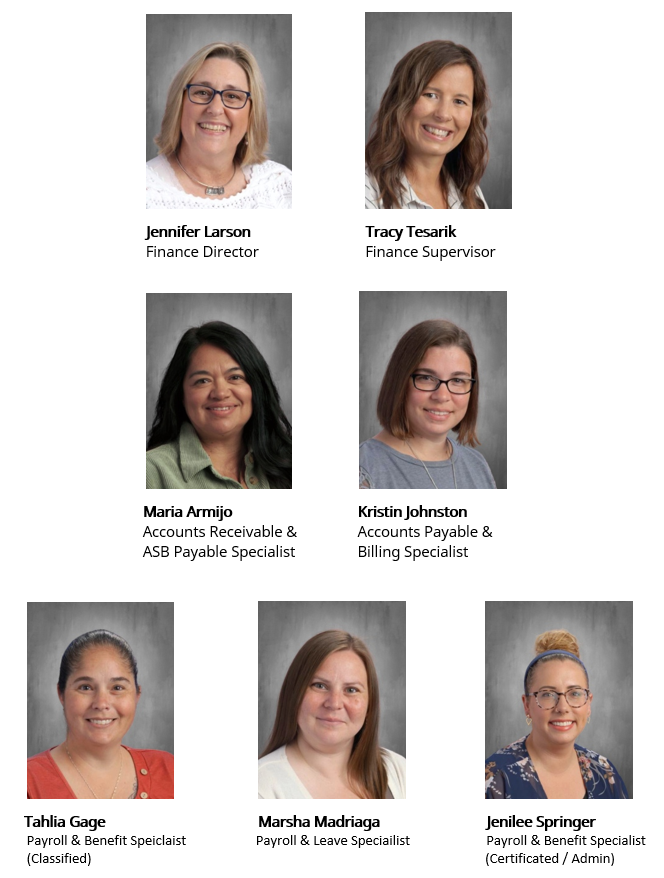 Group picture of Business Office Staff