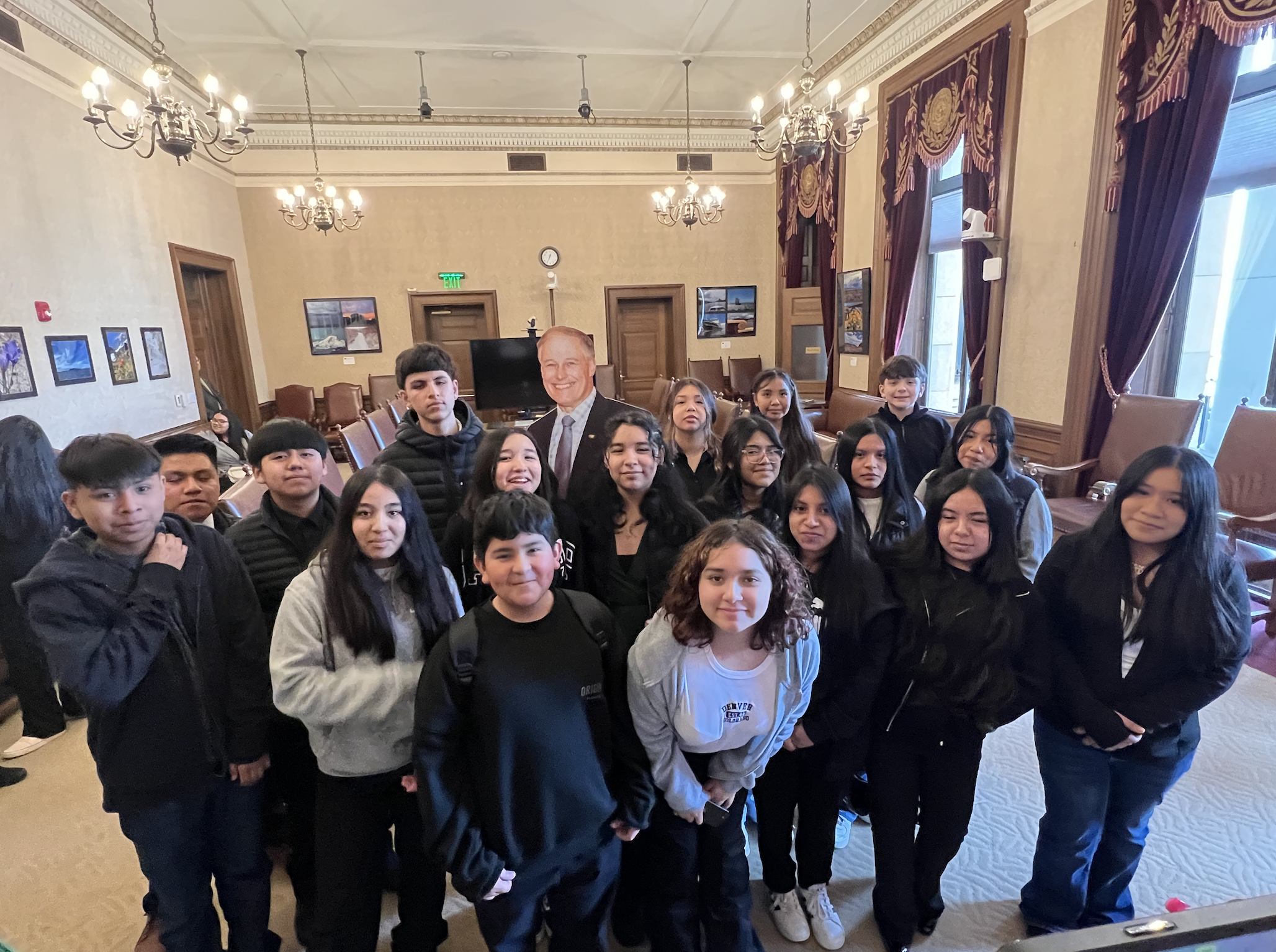 Students in Olympia