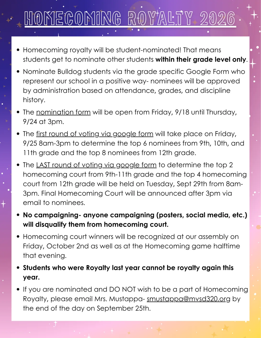Voting Rules
